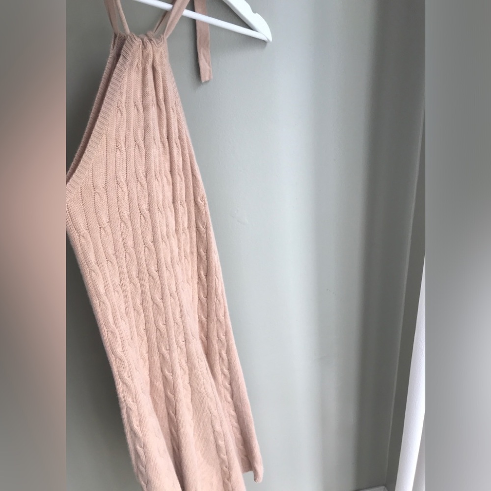 NWT! Ralph Lauren Cable-Knit Wool And Cashmere Long Dress Size: M - Picture 3 of 9